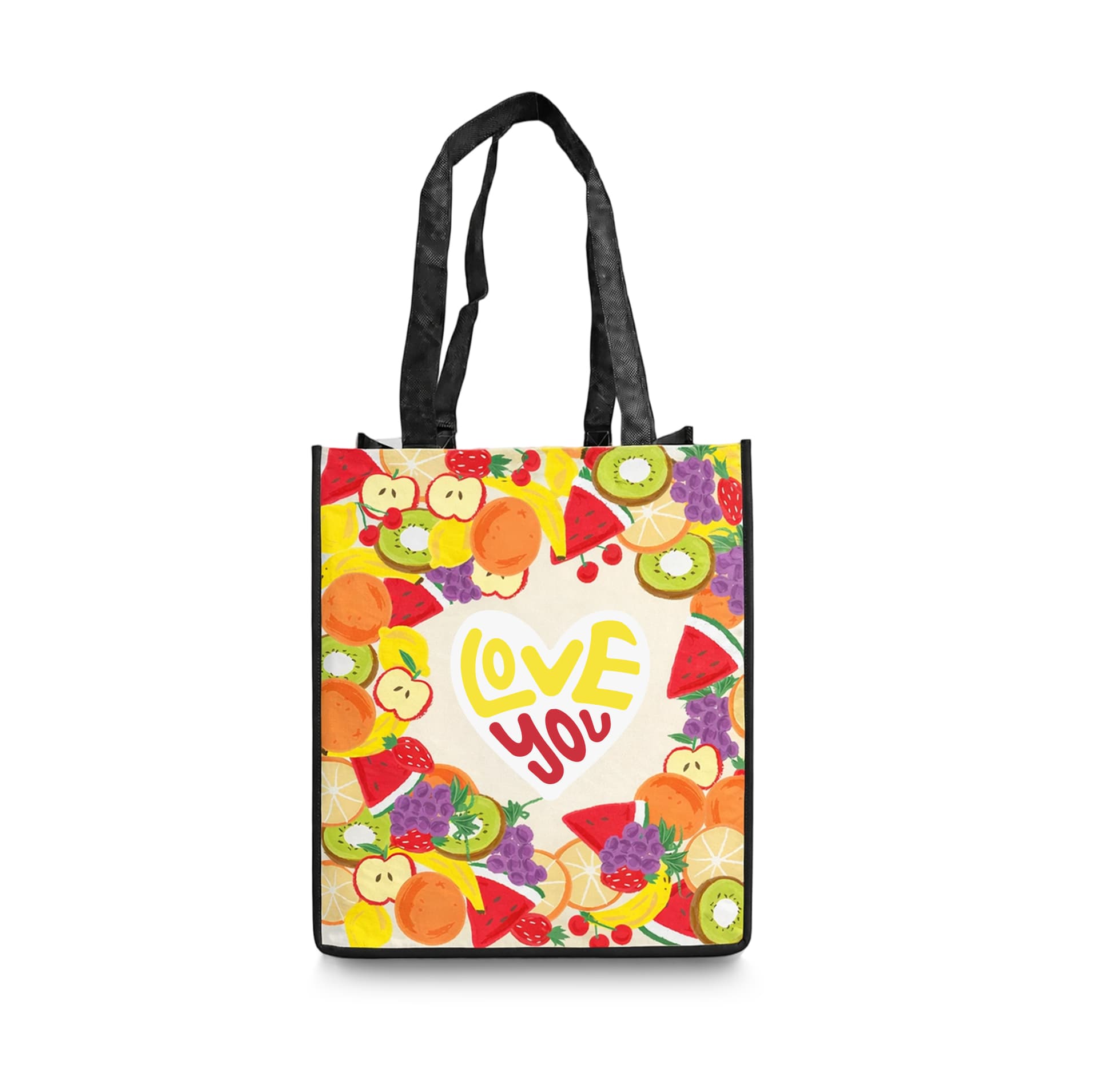 Full Colour Sublimation Panel Tote Bag - Large