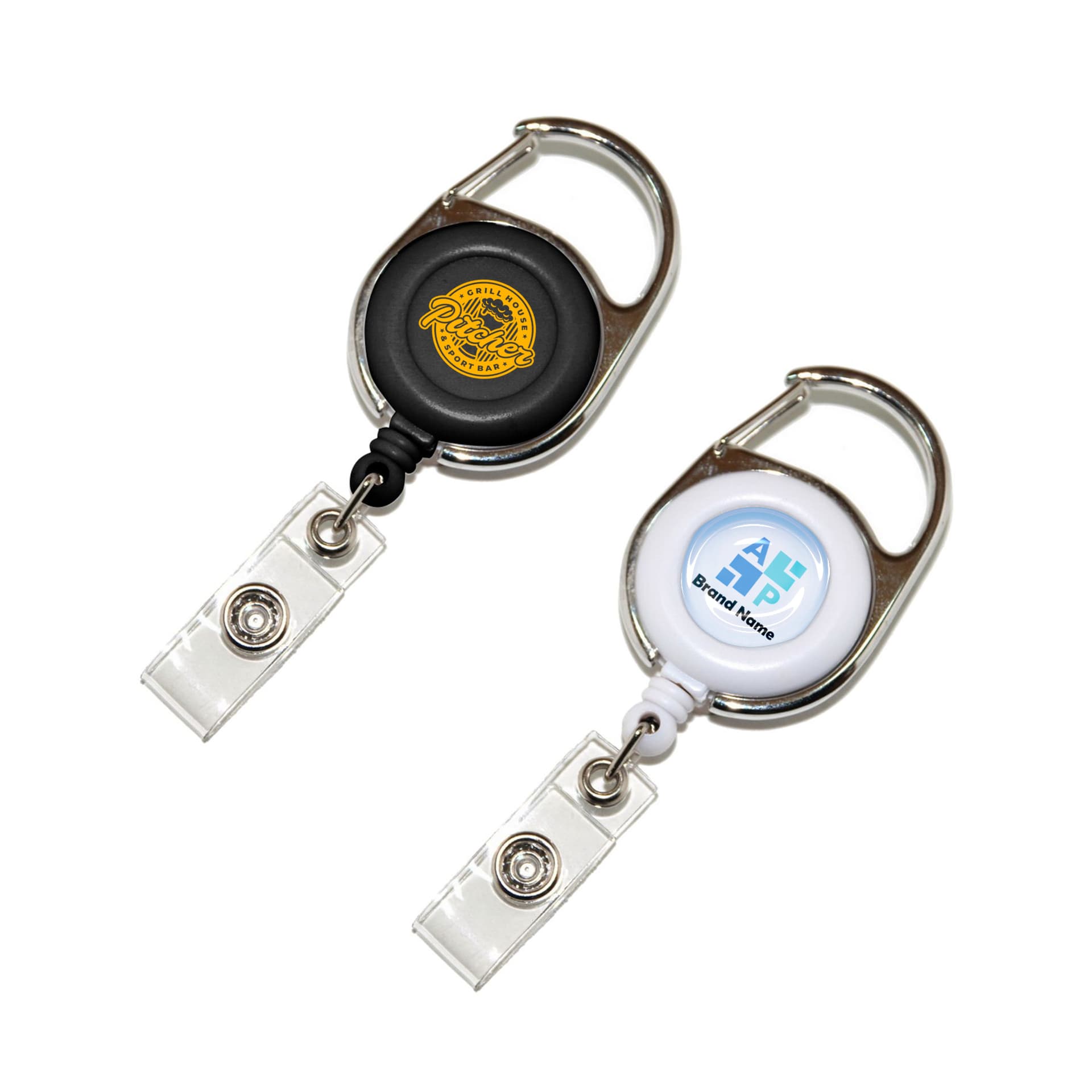 Carabiner Retractable Card Holder