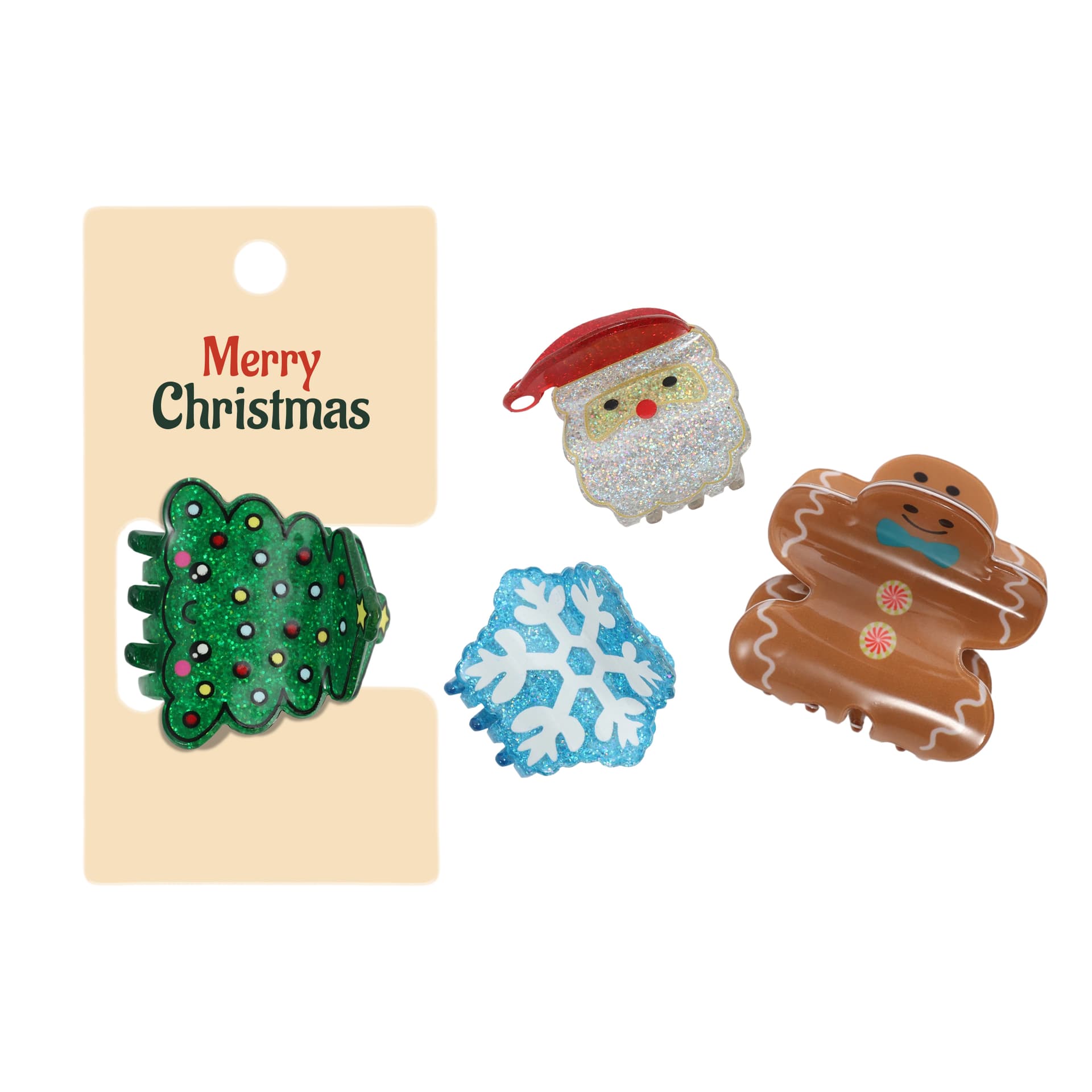 Christmas Hair Claws B