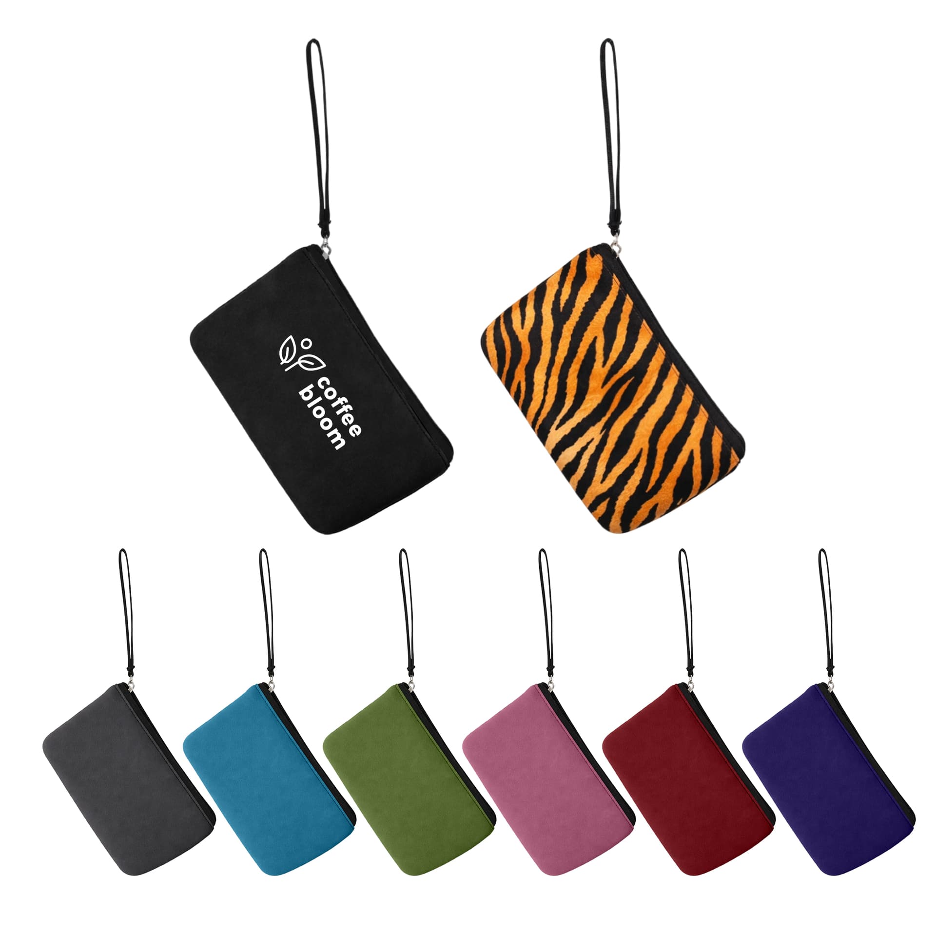 Neoprene Cosmetic Bag with Handle