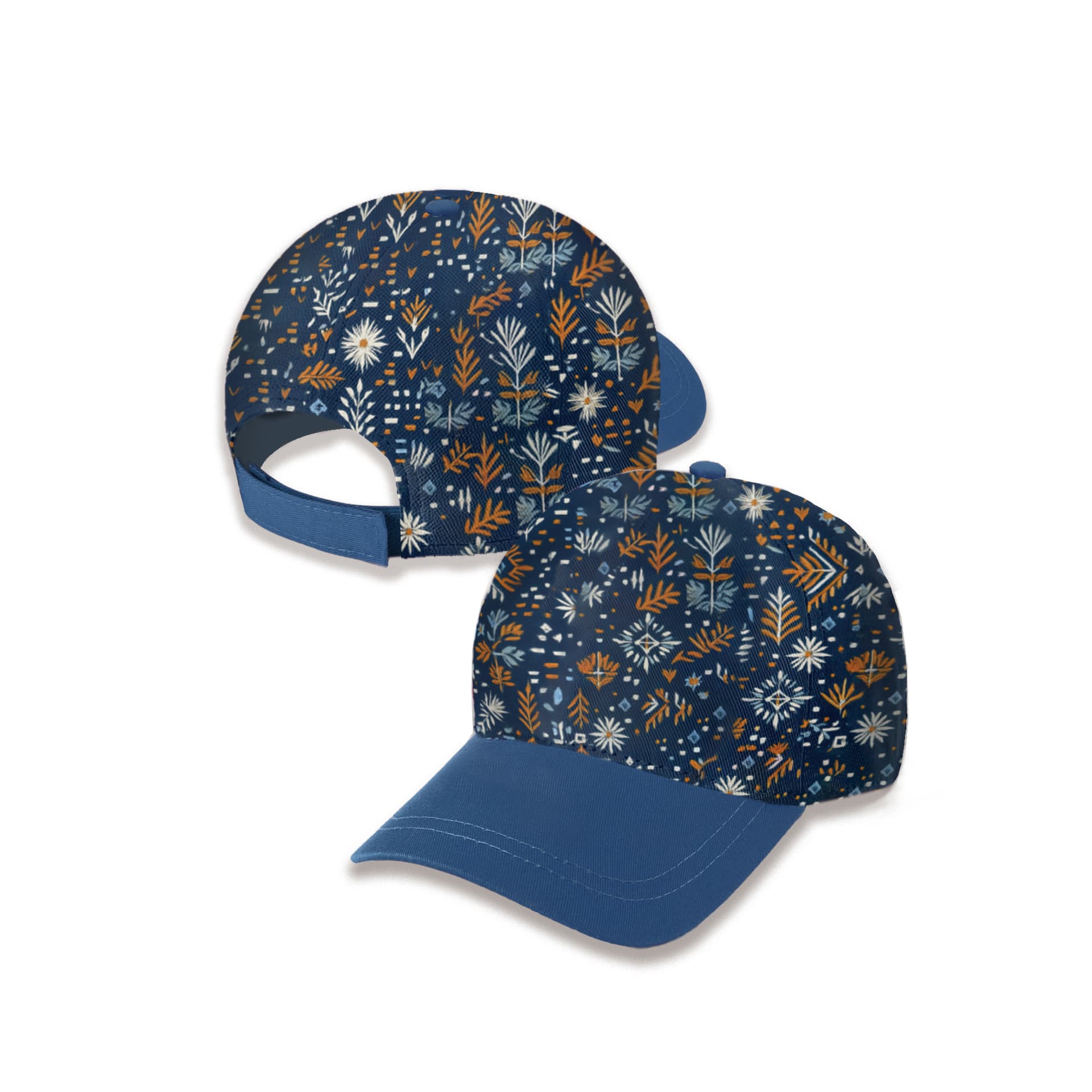 5 Panel Custom Peak Cap