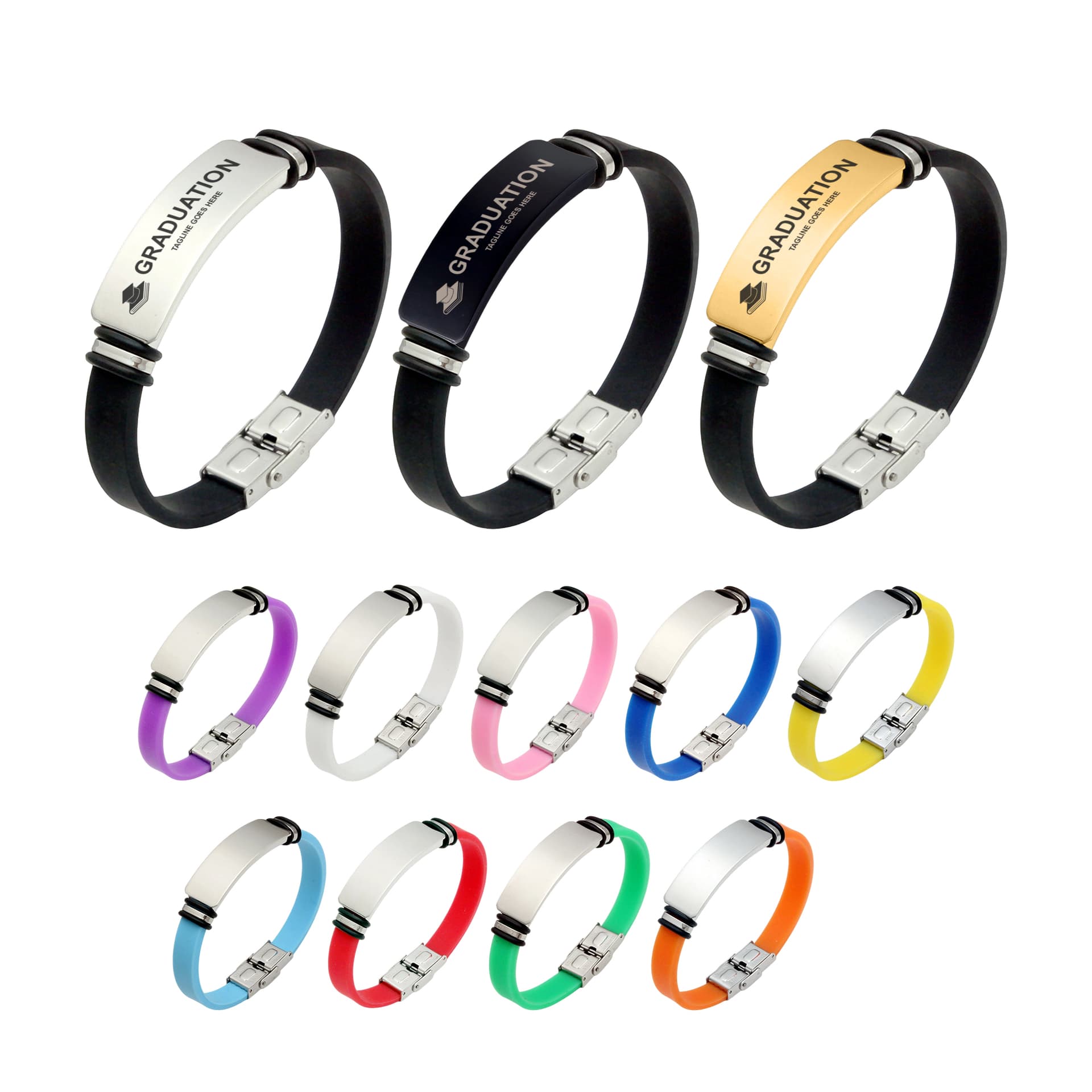 Colour Engraved Bracelet