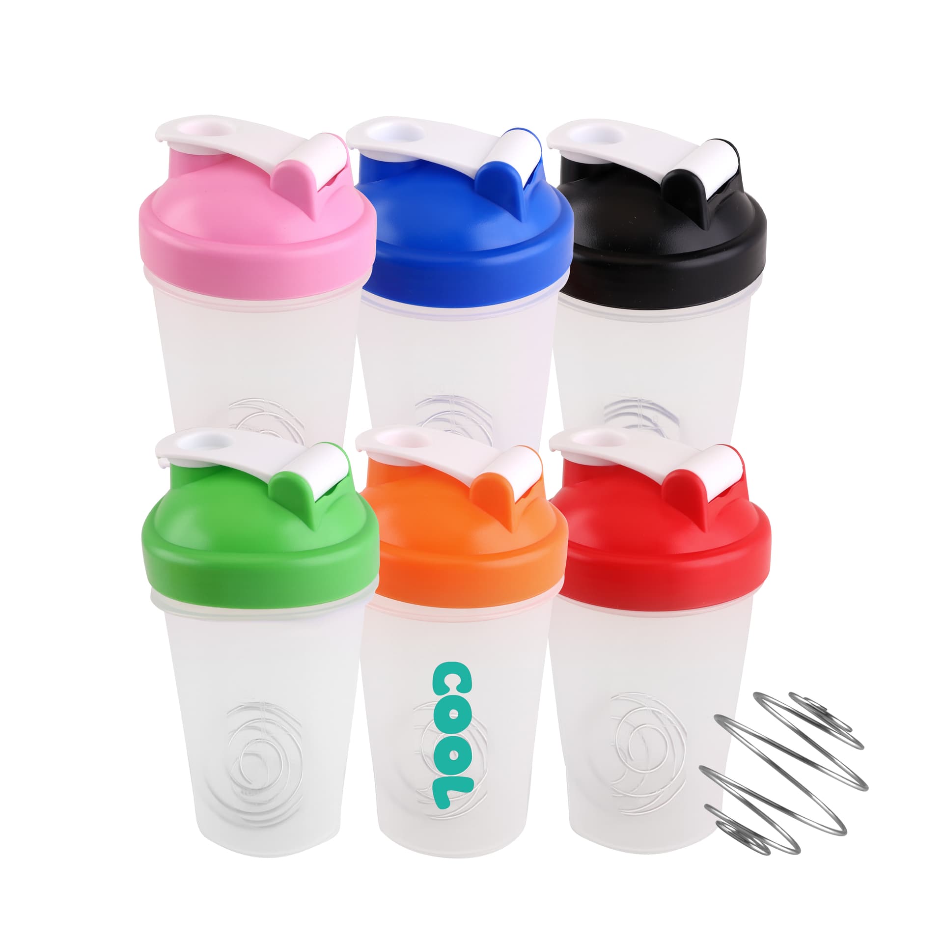 BPA Free Fitness Shaker Bottle 400ml