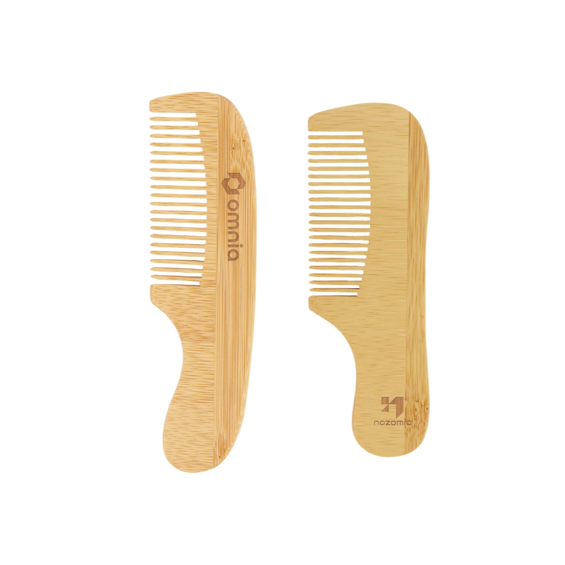 Natural Small Bamboo Comb With Handle