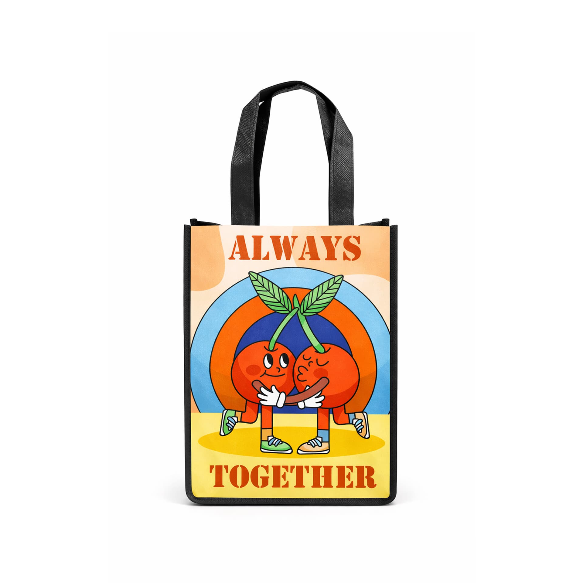 Full Colour Sublimation Panel Tote Bag - Small