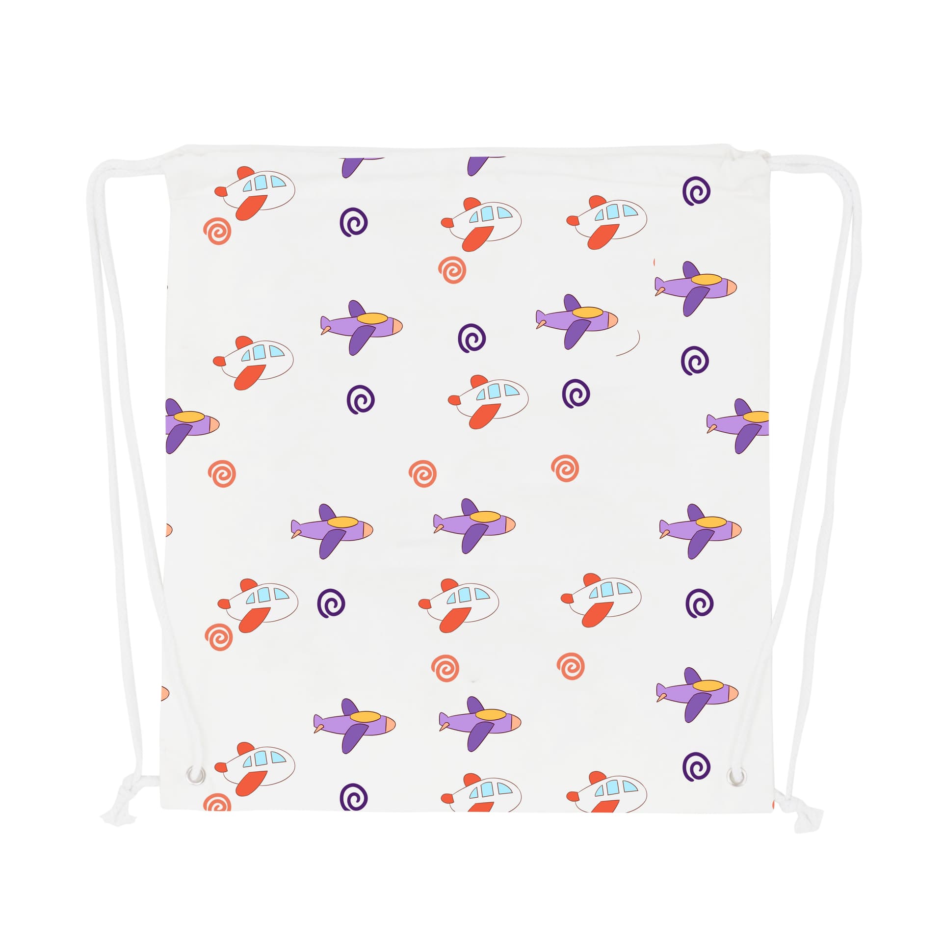 170gsm Digital Print Drawstring Cotton Bag