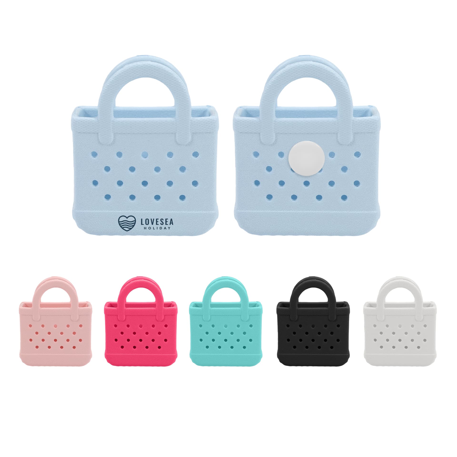 Mini EVA Holes Bag Charms