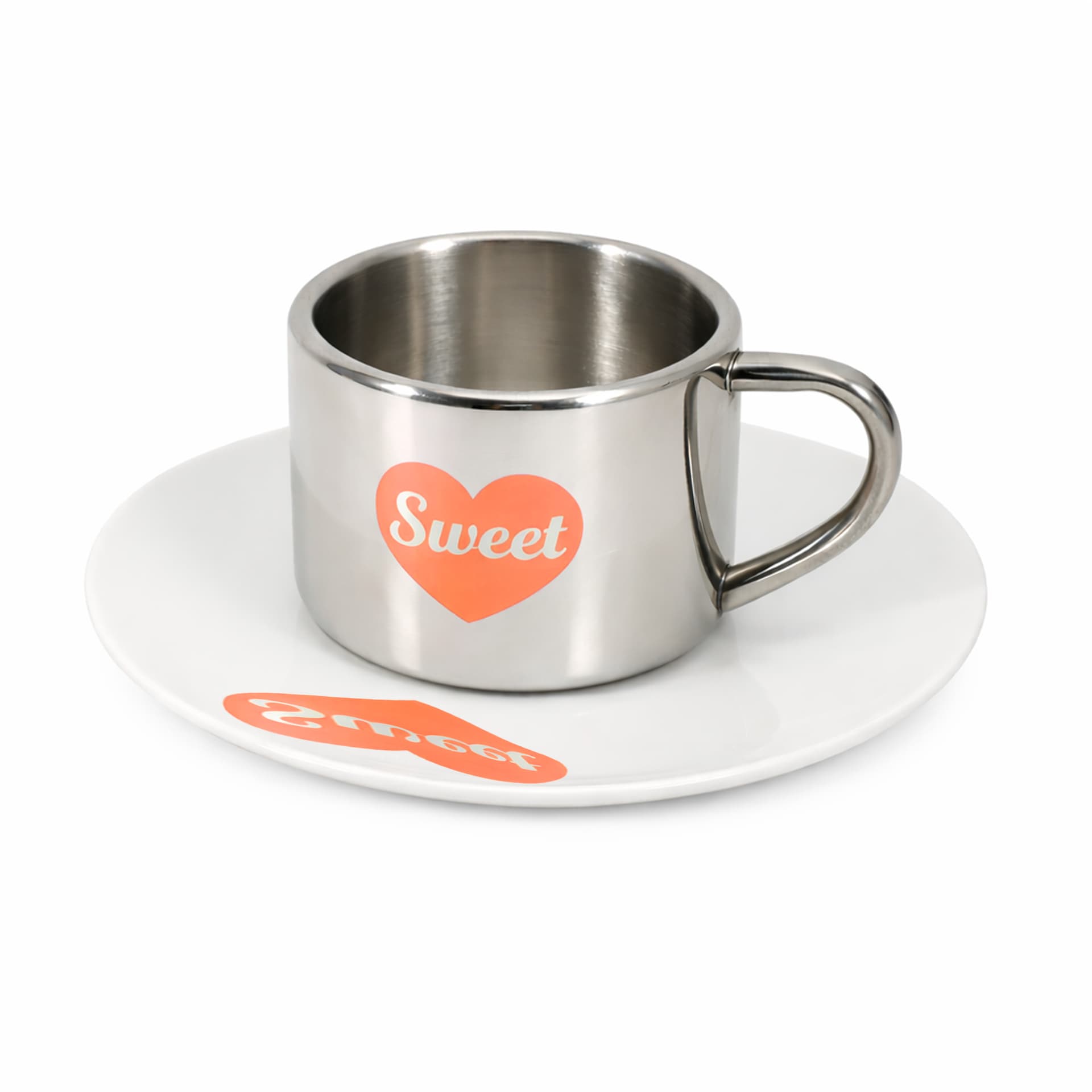 170ML Stainless Steel Mirror Reflection Coffee Mug