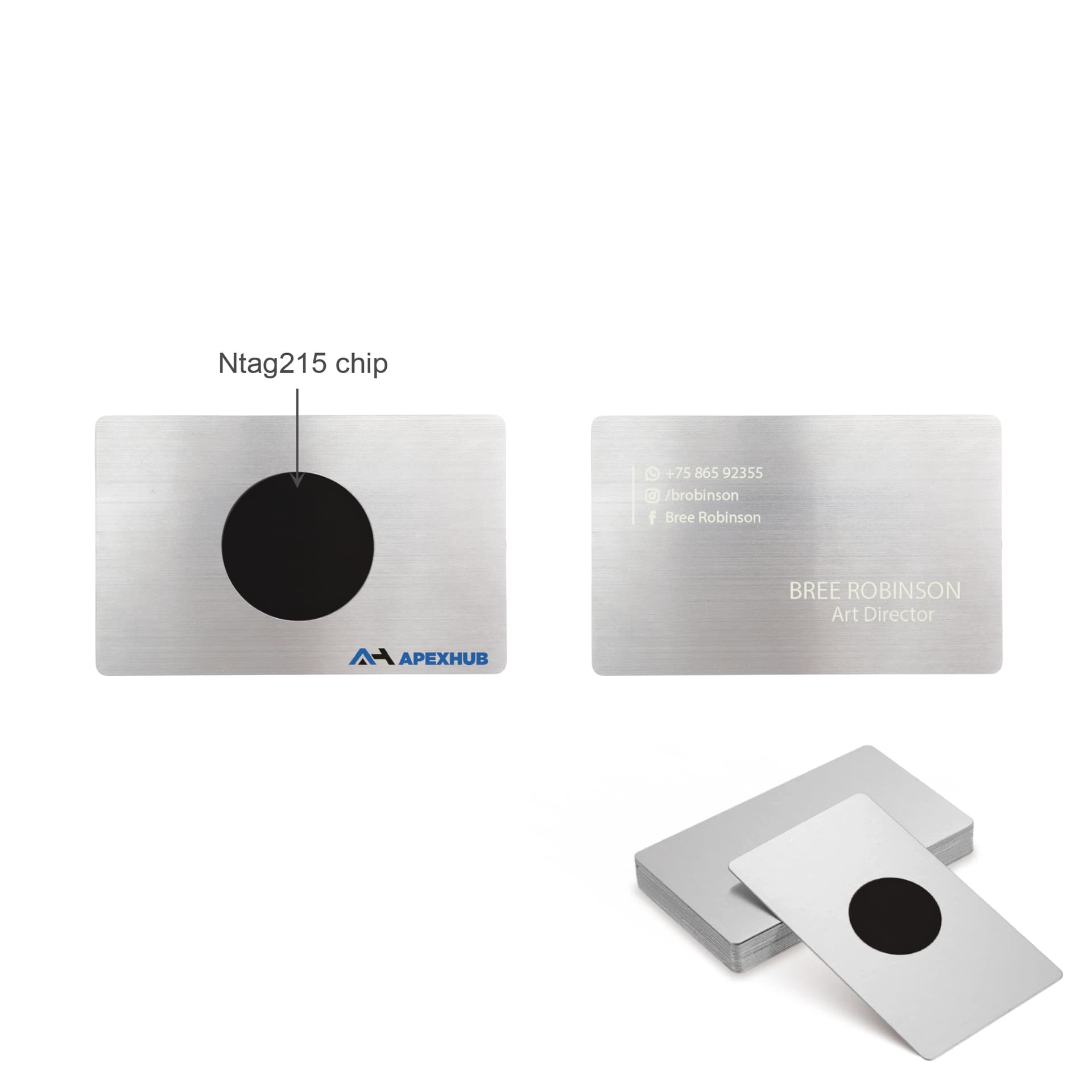 NFC Stainless steel Business Card