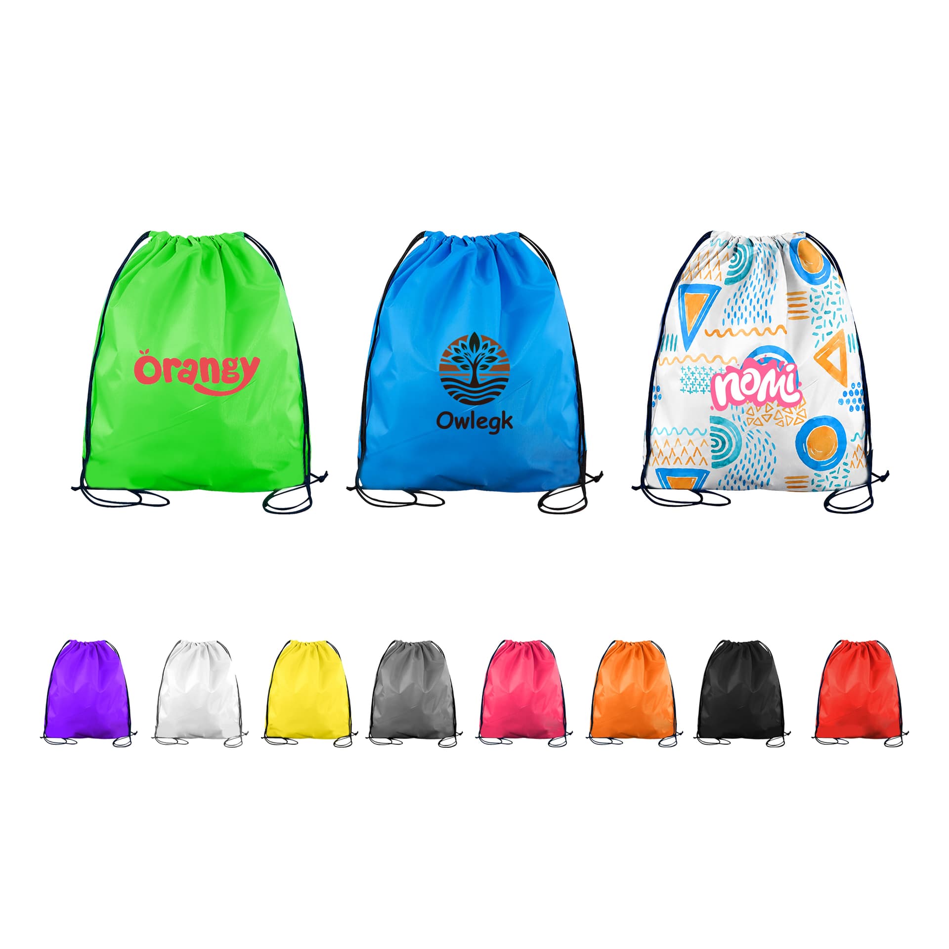 Normal Polyester Drawstring Bag