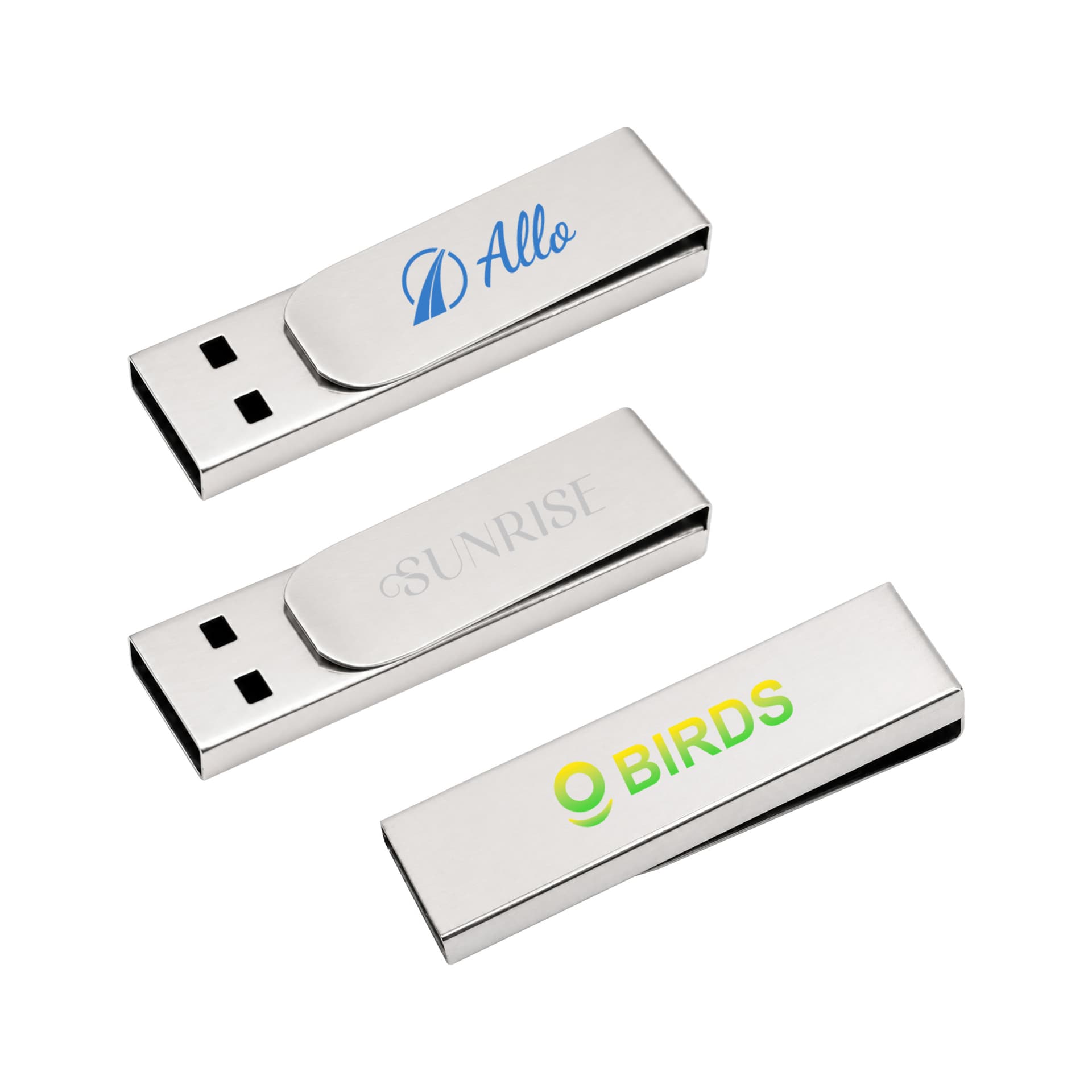 Metal Clip Flash Drive