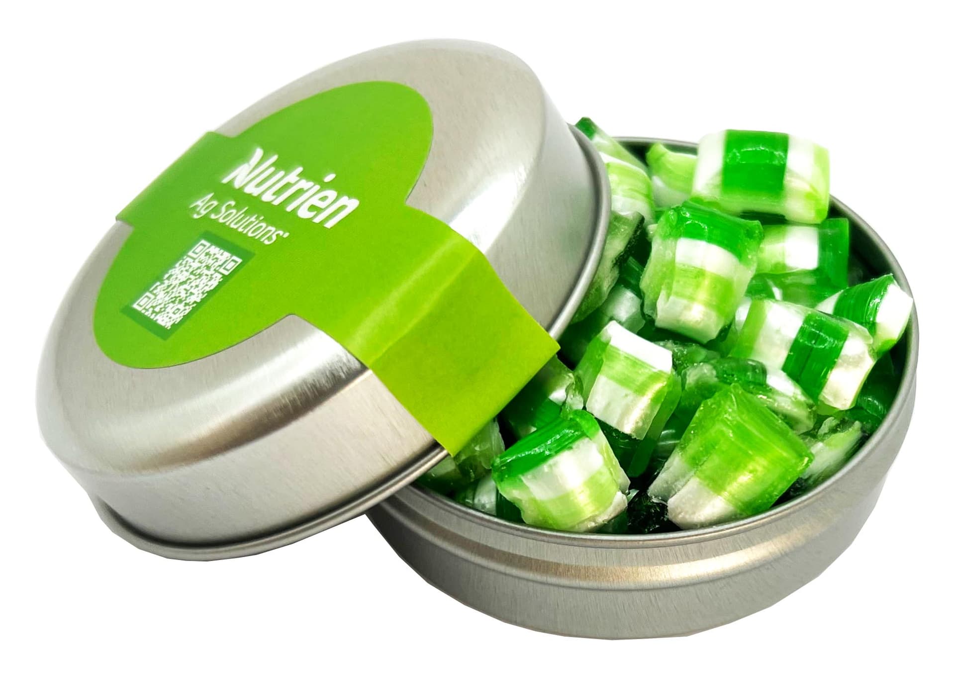 Candle Tin with Tiny Humbugs 50g