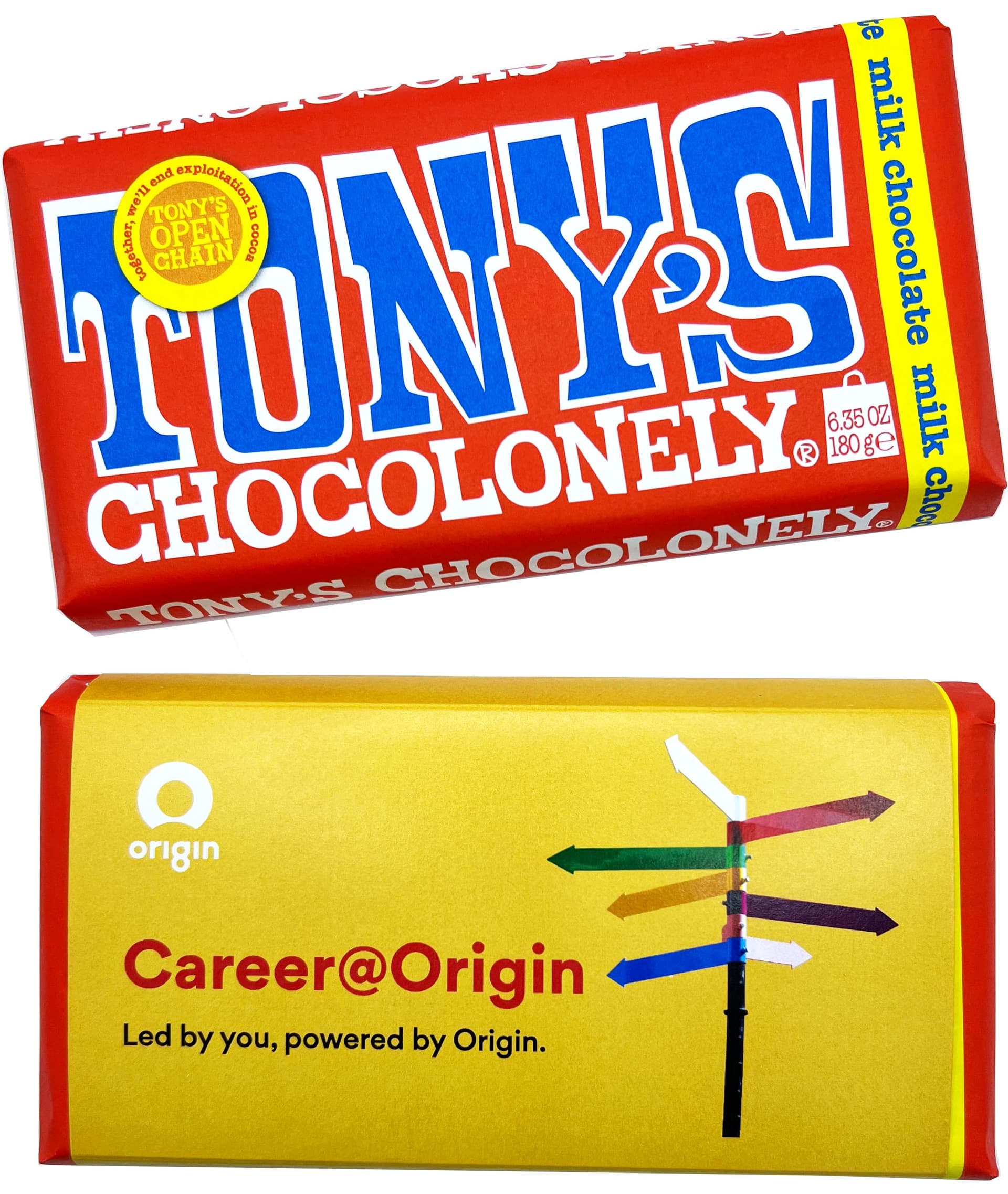 Tony's Chocolonely 180g with Sleeve