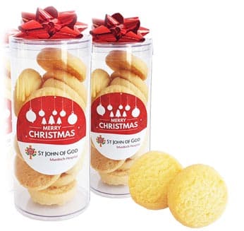 Tube with Traditional Shortbread Biscuits