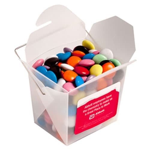 Frosted Noodle Box with Choc Beans 100g