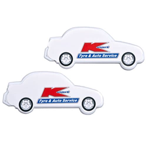 Car Shape Mint Card