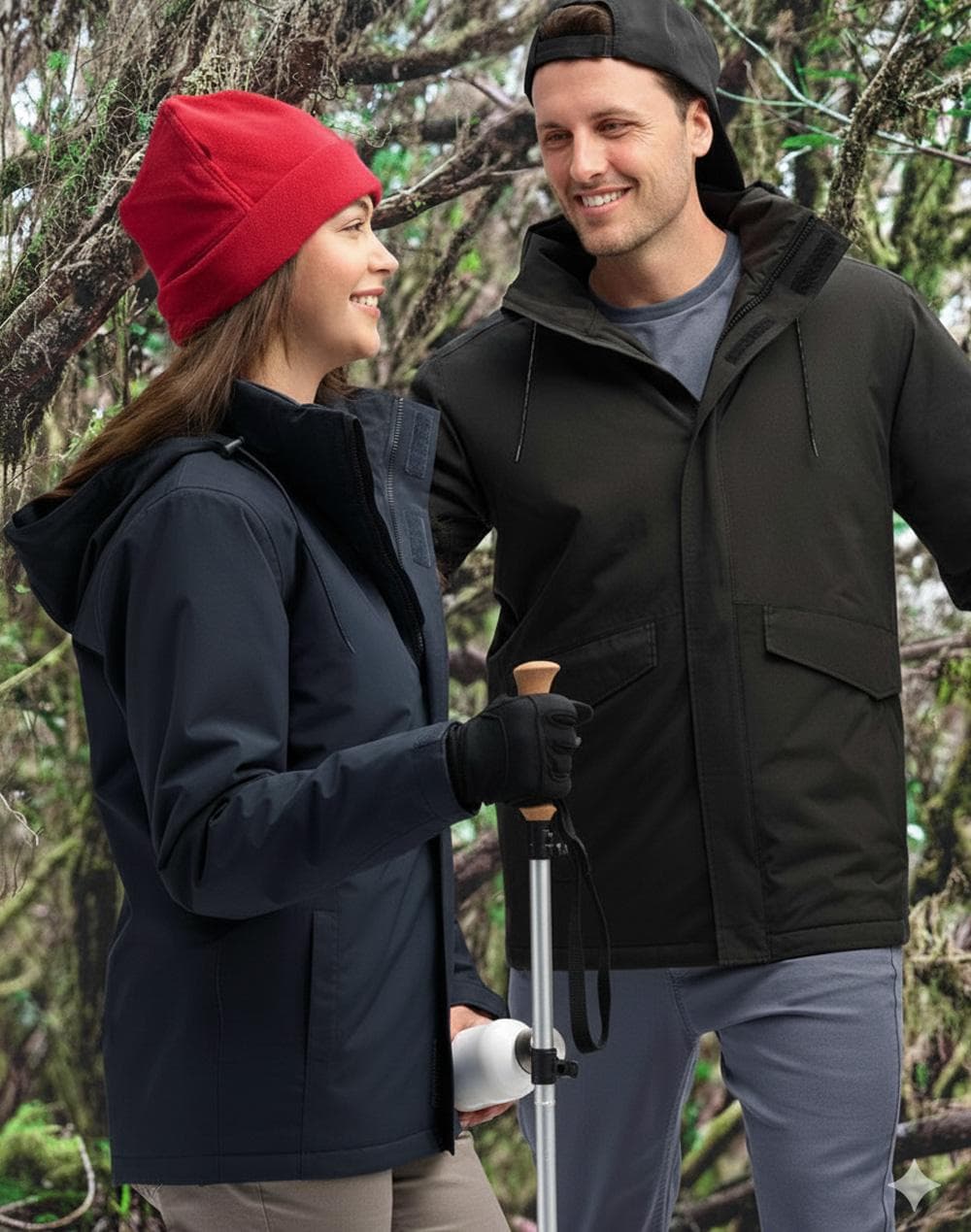 Unisex Quilted Waterproof Jacket