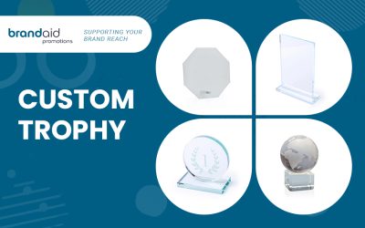 Celebrate Excellence with Custom Trophies by Brand Aid Promotions
